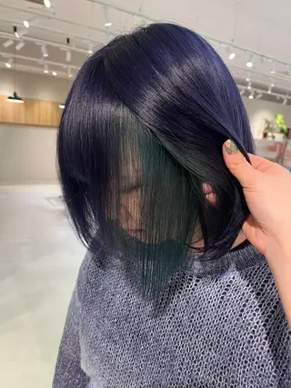 カラー 森 理音のヘアスタイル