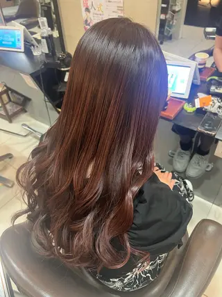 ロング エクステ＆艶カラー 🎀YURINA🎀のヘアスタイル