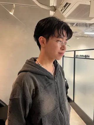 ショート メンズ SALOWIN梅田茶屋町店所属・ウルフレイヤーカット /チヒロのヘアスタイル