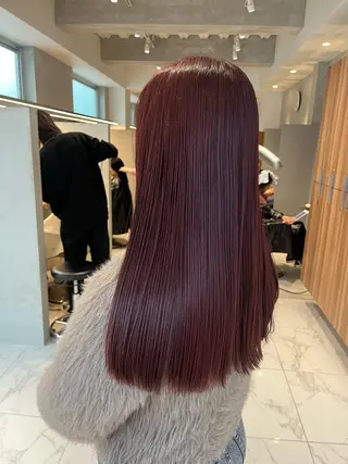 ロング カラー まつ毛パーマ 🫧kaede🫧のマツエク・マツパデザイン