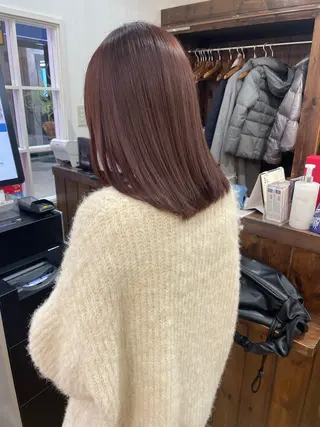 ミディアム カラー 🦋ショートカット モデル古橋紀輔🦋‪のヘアスタイル