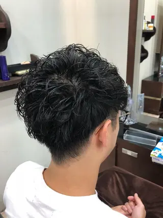パーマ メンズ SHAFT Ieiriのヘアスタイル