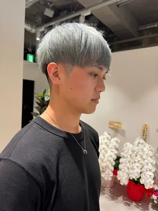 カラー メンズ メンズカット/ ブリーチ/かほのヘアスタイル