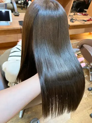 ロング 菅村 勇亮のヘアスタイル