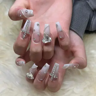ロング 💜MIYA nail川崎店のネイルデザイン