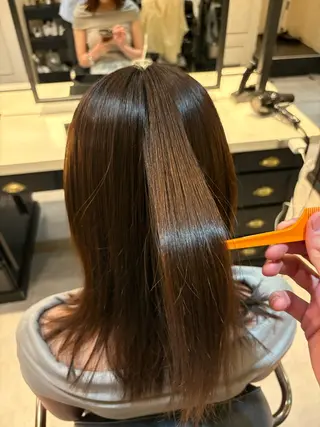 ミディアム kenshin/艶髪 /似合わせカットのヘアスタイル