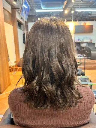 ミディアム カラー 🍒Ayana🍒 艶カラー🍒のヘアスタイル