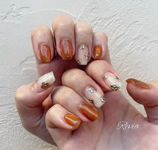ネイル revia所属・ERI Nailistのネイルデザイン