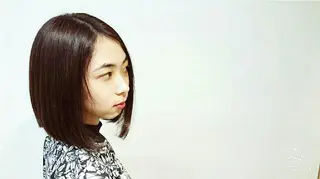 ショート カラー 透明感ハイライト◎ 伊藤夏海のヘアスタイル