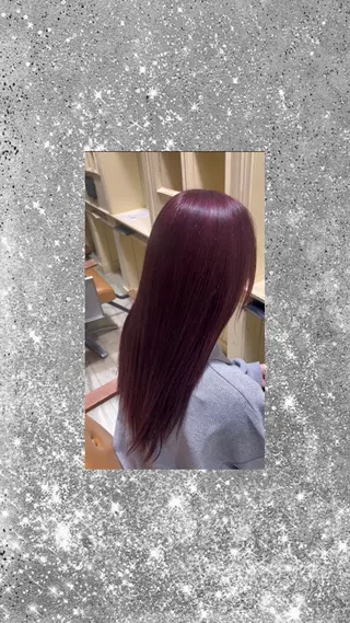 ロング カラー 🐈‍⬛八木風歌 🐈‍⬛のヘアスタイル