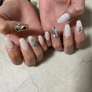 ロング ネイル nail salon neigeのネイルデザイン
