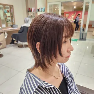 ミディアム カラー パーマ 中村 和貴 ＜Ash津田沼＞のヘアスタイル