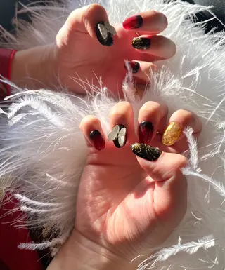 ネイル Mai 🪽🩵のネイルデザイン