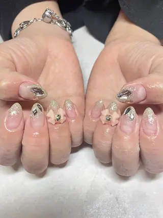 ネイル 0203ムニムサン 💙Honokaのネイルデザイン