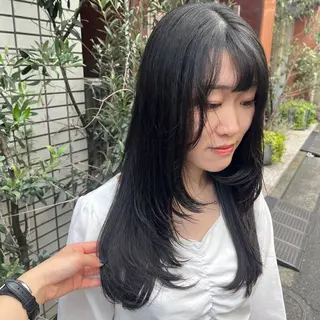 ロング Nagi /艶カラー /ヘアメ/メンズのヘアスタイル