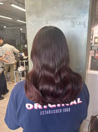 セミロング カラー 透明感カラー🫧 /有野ひかりのヘアスタイル