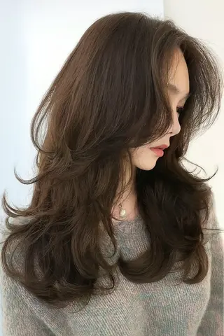 ロング パーマ gisele所属・小山 一之のヘアスタイル