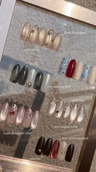 ネイル LUNI（シェアサロンHeartSpace内）所属・LUNI 久屋大通 ˚✧₊⁎/ yuriのネイルデザイン