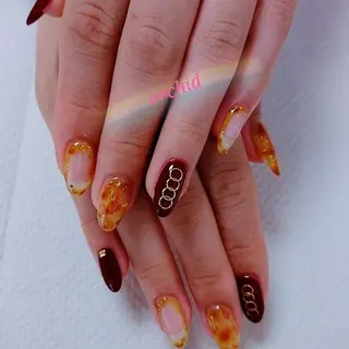 ネイル orchid ♡オーキッドのネイルデザイン