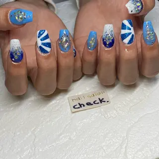 ネイル ーCHECKー ちあきのネイルデザイン