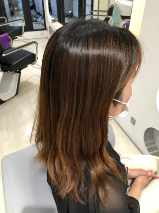 カラー 堀井 凌平のヘアスタイル