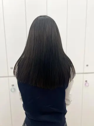 ロング ✨ブリーチ/顔周り レイヤー¦YUKA✨のヘアスタイル