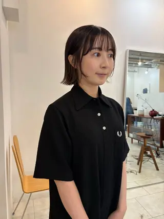 ショート NOUN所属・eri kinjoのヘアスタイル