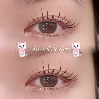 マツエク・マツパ miyu¦立川¦束感 まつパ¦マツエクのマツエク・マツパデザイン