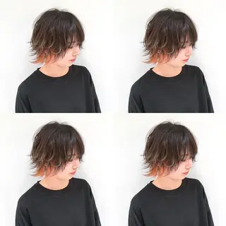ショート カラー なんば髪質改善カラー Ardoreのヘアスタイル