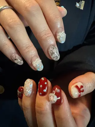 ネイル MITSUKI🪡 海外/個性派/ロングのネイルデザイン