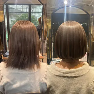 ショート カラー パーマ FORTE表参道所属・🥀武藤 后花🥀のヘアスタイル