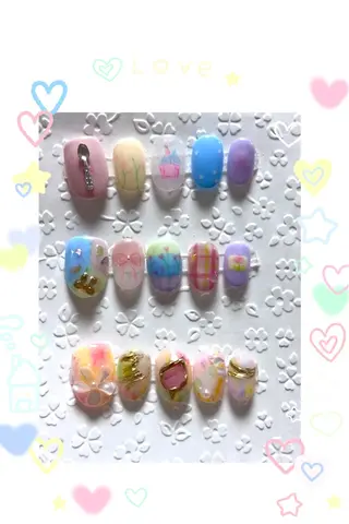 ネイル IYOU NAIL町田店所属・IYOUNAIL- Piggy(帰国中)のネイルデザイン