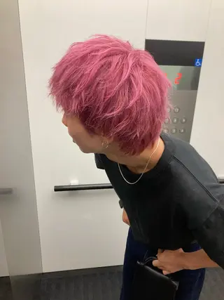 カラー メンズ メンズ／韓国レイヤー 石田晶人のヘアスタイル