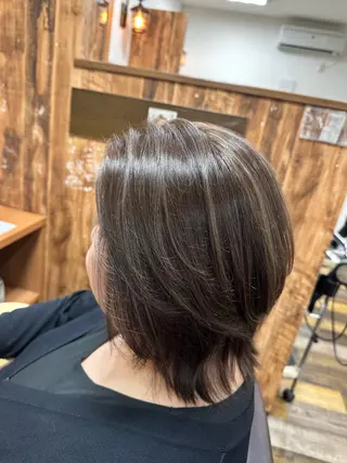 ミディアム カラー 大人のためのデザイン カラー美容師/オノのヘアスタイル