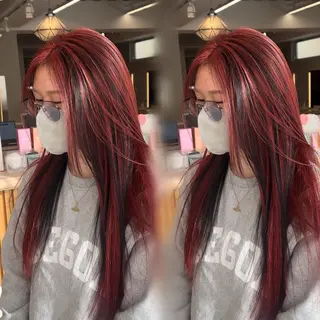 ロング カラー モデル様募集中 🎀🫧HARUNAのヘアスタイル