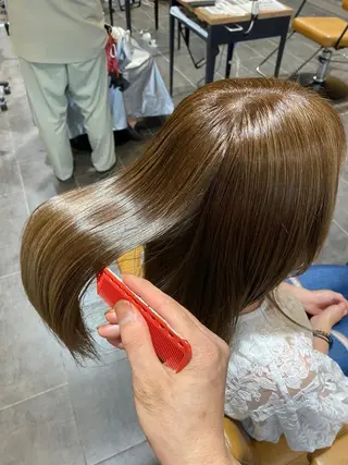 ロング 松下 紗季のヘアスタイル