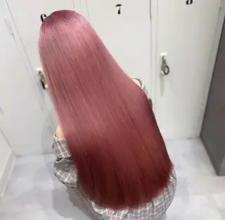 ロング SAKI🫧NEXT 池袋/韓国風カラー✨のヘアスタイル