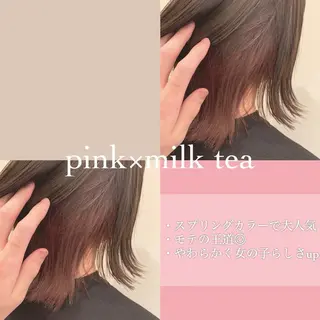 ショート カラー レイヤー/艶髪 🇰🇷Ryotaのヘアスタイル