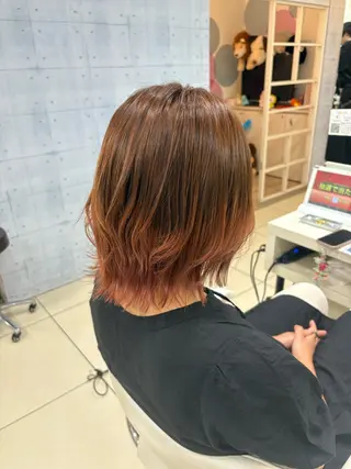 ミディアム カラー 🌻髪質改善カラー 🌻Yunaのヘアスタイル