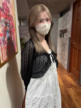 セミロング カラー mai / linoah˚✧のヘアスタイル