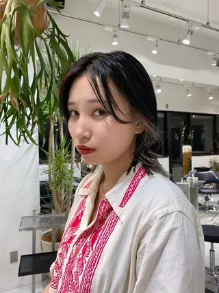 ミディアム Hinaco 🥣表参道美容師のヘアスタイル
