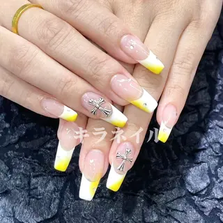 ネイル 🎀erika 長さだし💗モチ最高のネイルデザイン