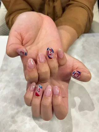 ネイル Rich to安城店所属・長坂 若菜のネイルデザイン