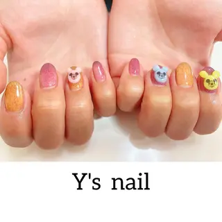 ネイル 手書きが得意🖌️ Y’s  nailのネイルデザイン