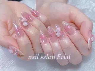 ネイル ネイルサロンエクラ 🫧Shizukaのネイルデザイン