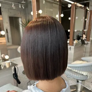 ミディアム カラー ボブ/髪質改善 jionのヘアスタイル