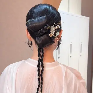 ヘアアレンジ 似合わせ/ベージュ /レイヤー/りほ🤍のヘアスタイル