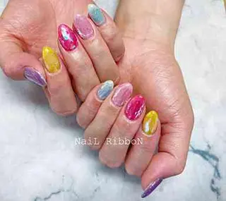 ネイル SWAMP nails所属・🎀ネイルサロン RIRI🎀のネイルデザイン