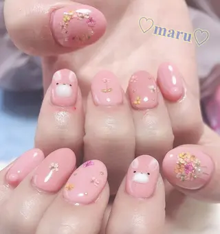 ネイル まるみ ♡のネイルデザイン