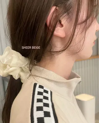 ロング カラー folk所属・♥︎ cahoのヘアスタイル